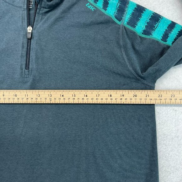 Tasc 1/4 Zip Pullover Jacket Large Men's Bamboo Outdoors Hiking - Picture 6 of 11